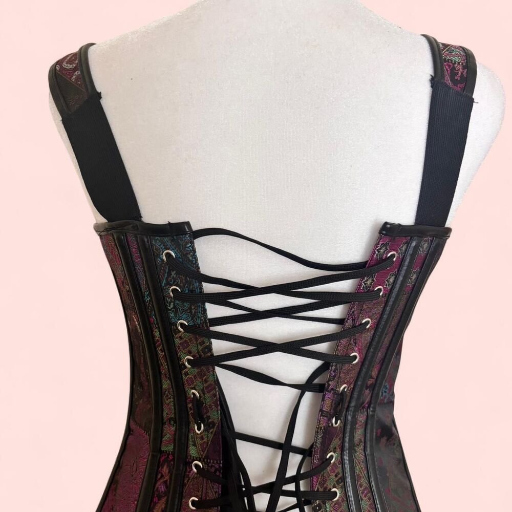 Patchwork Corset Top - Picture 2 of 4